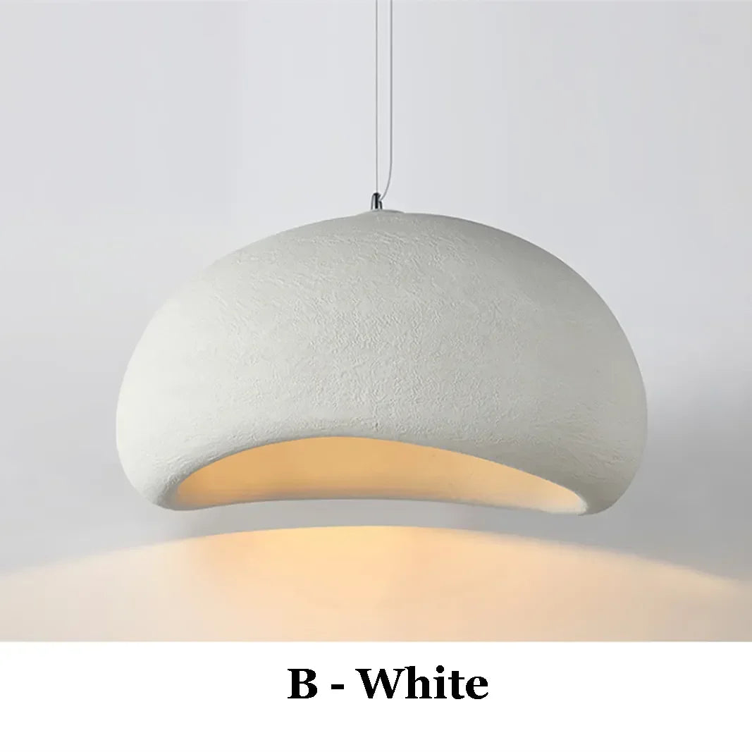 Japanese Wabi-Sabi Chandelier Modern Minimalist Dining Living Room Pendant Light Bedroom Bar Designer Homestay E27 Hanghing Lamp