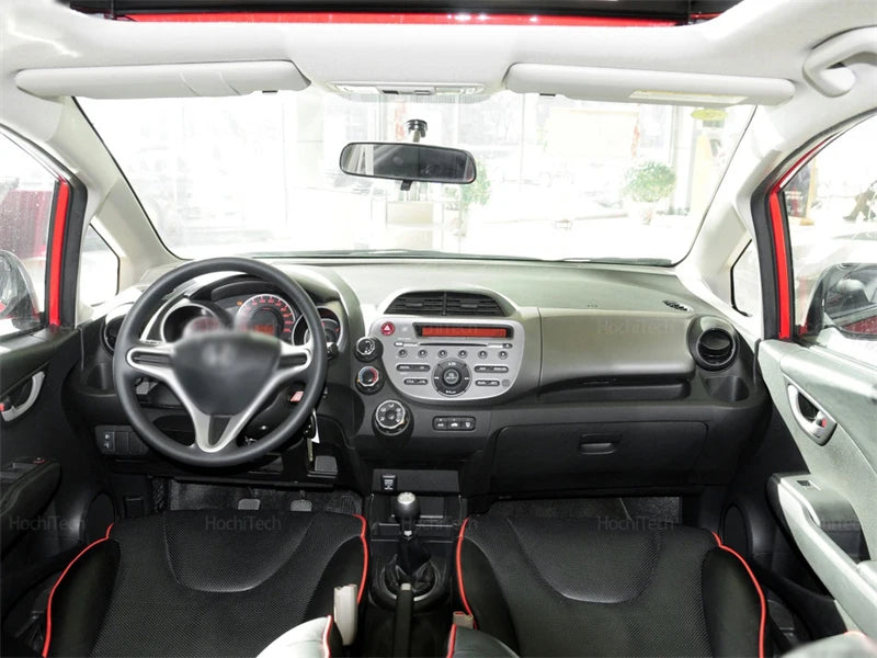For Honda Fit Jazz 2008-2013 GE6 GE7 GE8 GE9 High Quality Dashboard Mat Dashmat Cover Pad Sunshade Carpet Accessories