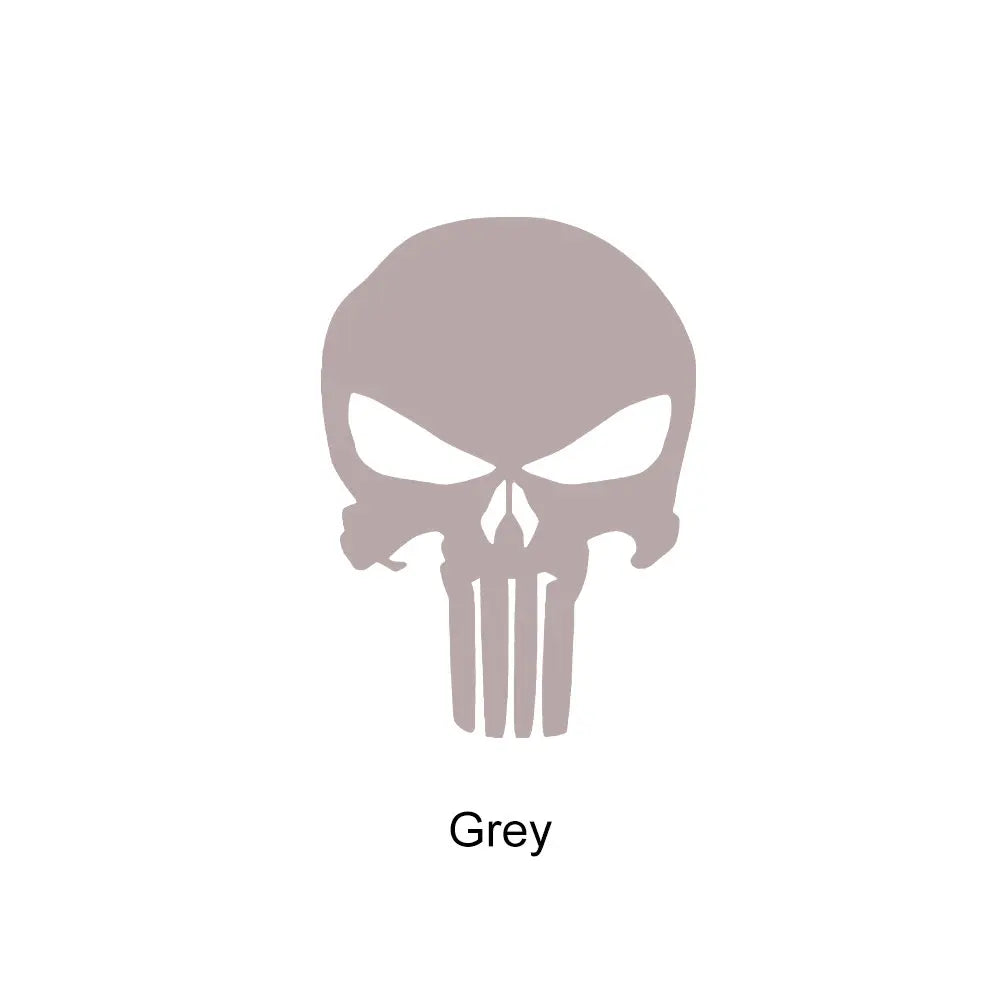 Skull Stickers Car Waterproof Decal Reflective Vinyl Punisher Sticker for Auto Door Window Rearview Mirror Bumper Decoration