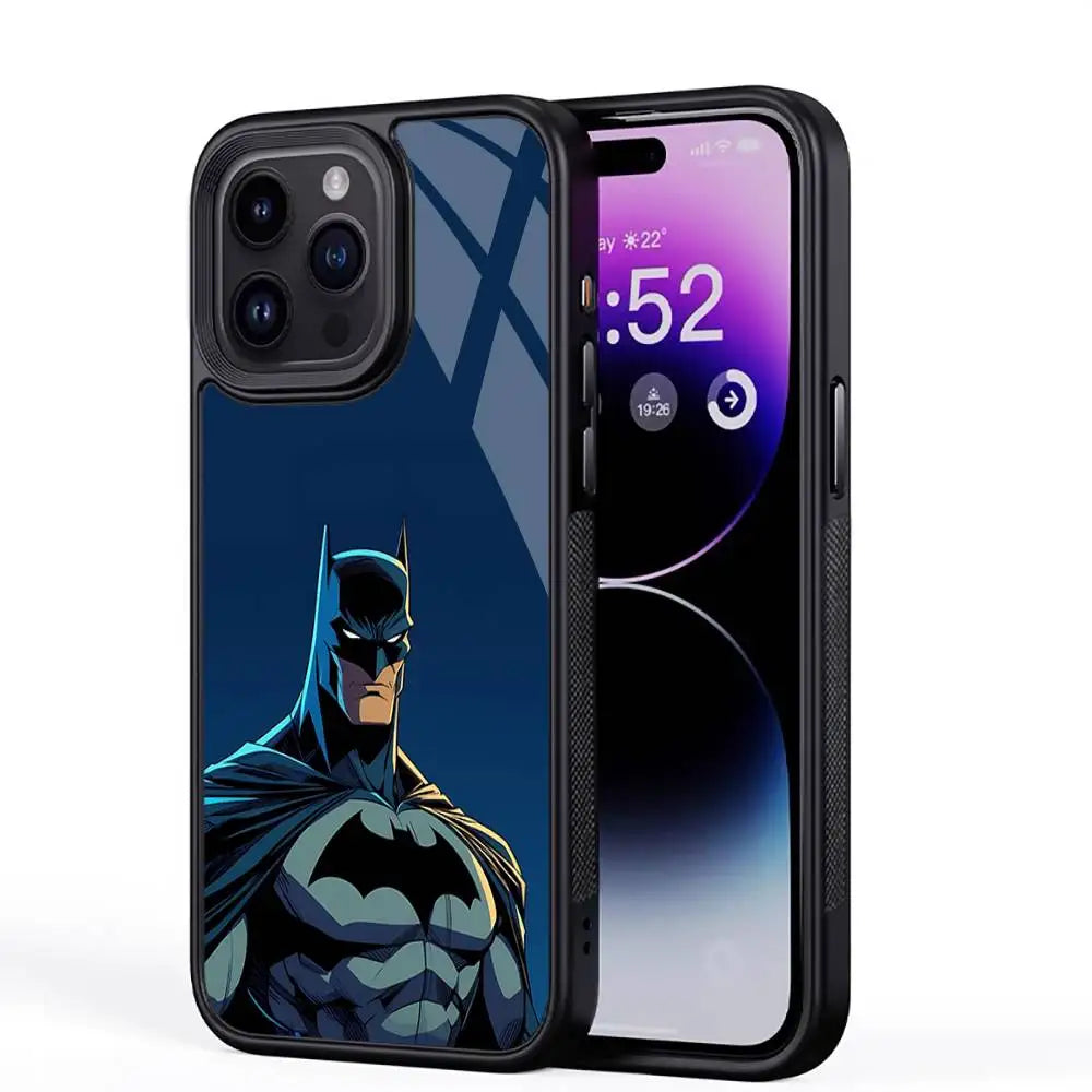 Cool-B-Batman-S Classic Armadura De For Magsafe Funda De Carga Inalámbrica Magnética Para For IPhone 11 12 13 14 15 16 17 Pro