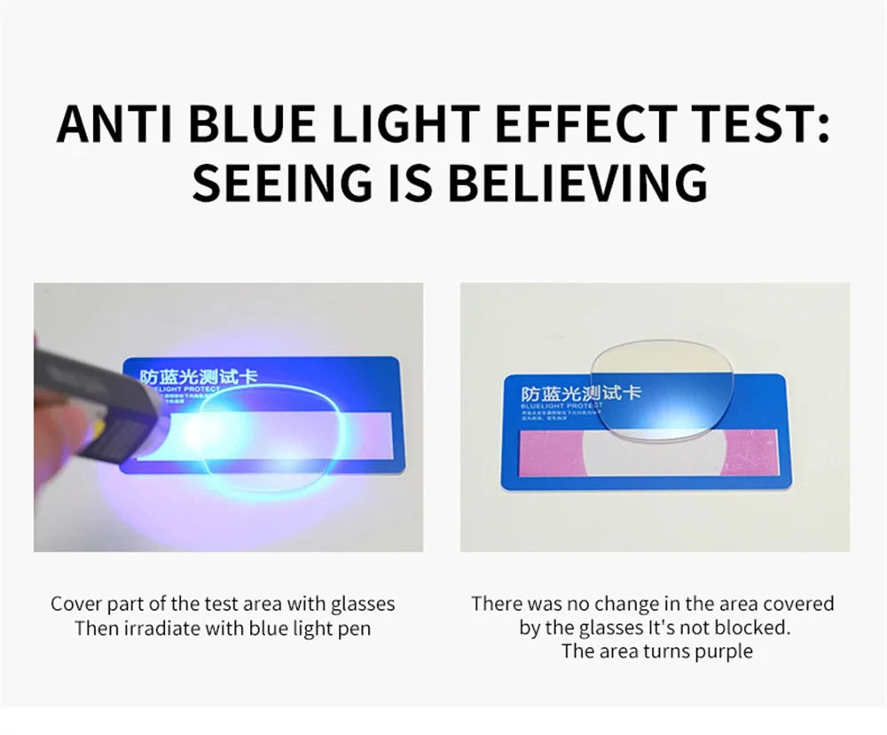 Anti Blue Light Reading Glasses Fashion Women Men Clear Sqaure Computer Presbyopic Eyeglasses Spring Legs Frame Eyewear