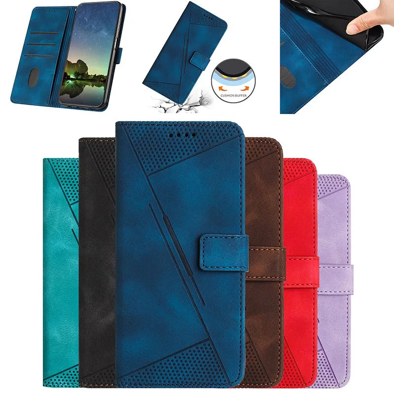 Stand Flip Wallet Case for Xiaomi Redmi 14C 13C 13R 12C 12 13 4G 5G 10 2022 11a 10C 10A 9C 9A 8A 7 8 6A Leather Protect Cover