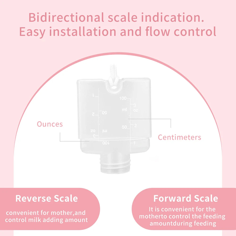 Essential Supplemental Nursing System for Breastfeeding - BPA Free Lactation Aid & Baby Feeding Bottle Combo