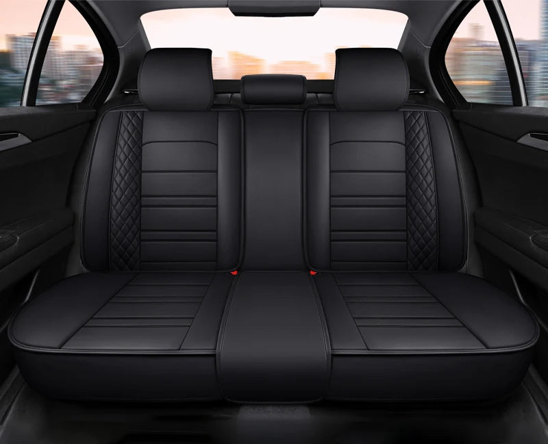 Car Seat Cover For Peugeot 207 206 2008 308 407 307 Sw Cc 205 107 208 Universal Waterproof Leather Auto Accessories