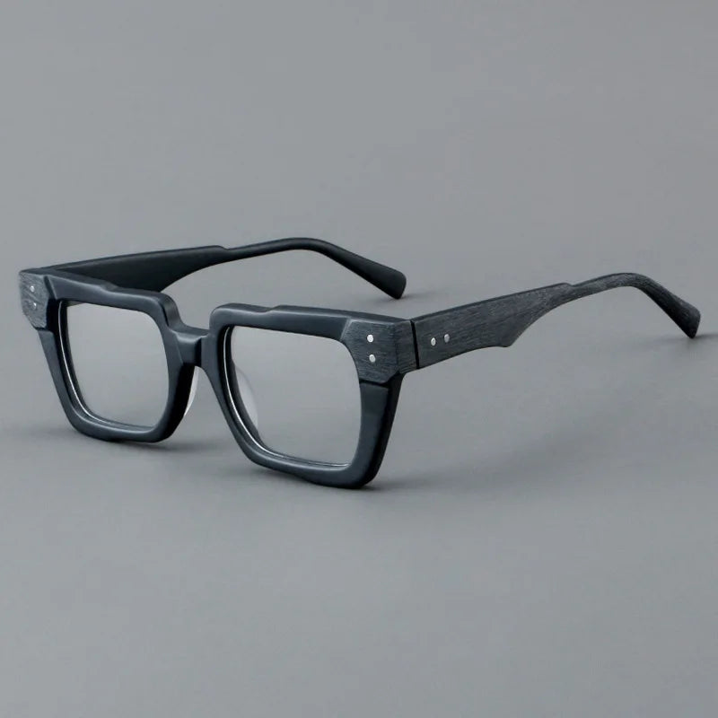 Retro Square Acetate Glasses Men Reading Glasses Progressive Multifocal Lens Sunglasses Lenses Color Changing Lenses