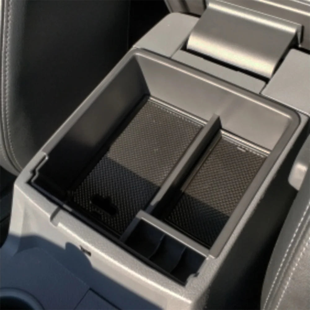 Car Armrest Insert Secondary Storage Box Center Console Organizer Tray For Ford RANGER 2015-2023 Car Interior Accessories