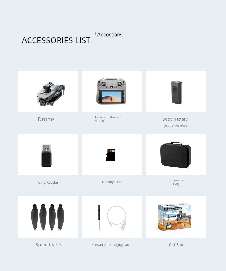 2025 New Arrival Remote Control Aircraft Kids UAV Toy Professional HD Aerial Photography Primary School Student Small Aircraft