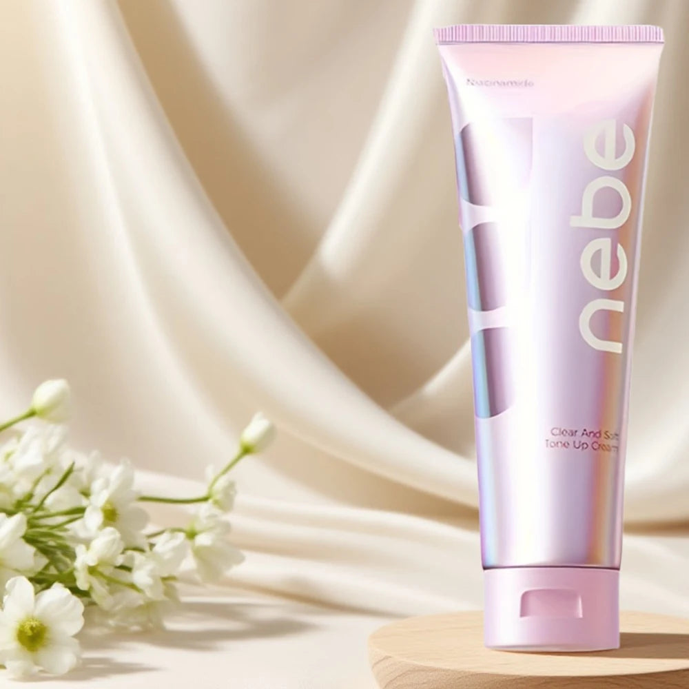 nebe Body Foundation Cream Whitening Moisturizer W/ Niacinamide, Natural Cover for Neck/Legs Wedding Long Lasting No Need Remove