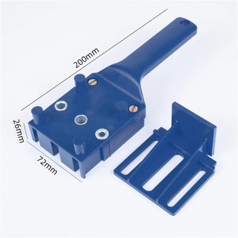 Woodworking Tool Handheld Drill Guide Hole Saw Tools Drill Bits Drilling Locator Straight Hole Locator Carpenter Corner Clamp