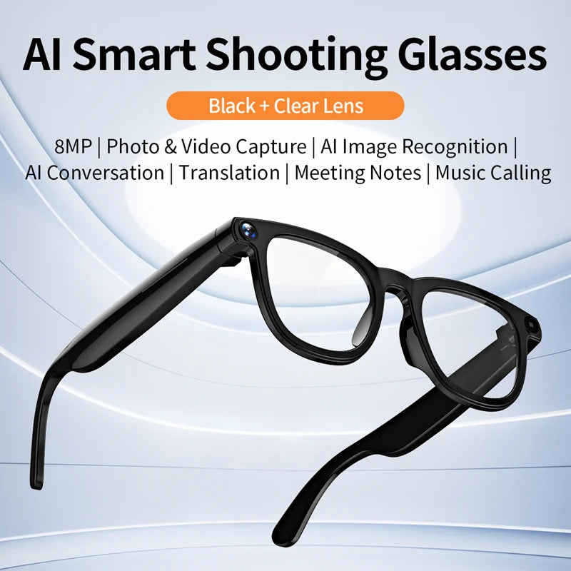 Intelligent Ai Translation Sunglasses 800w Shooting Glasses take photos