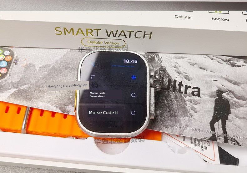 Huaqiang North New Arrival Dw100pro + Ultra Top with Smart Watch Plug-in Card and Shuncheng 5.0 Teenagers