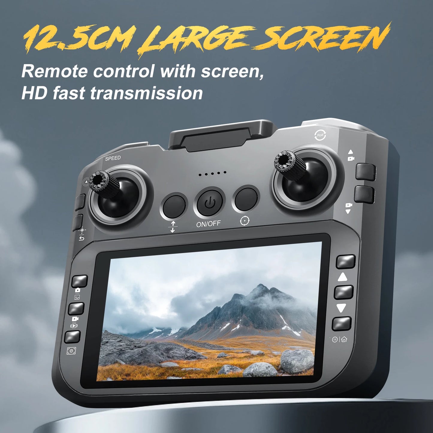 2025New E88 MAX White Drone 8K HD 4.3" Remote Control Headless Mode Helicopter 360 Flip Quadcopter Toys Mini Drone Kid Toy Gifts