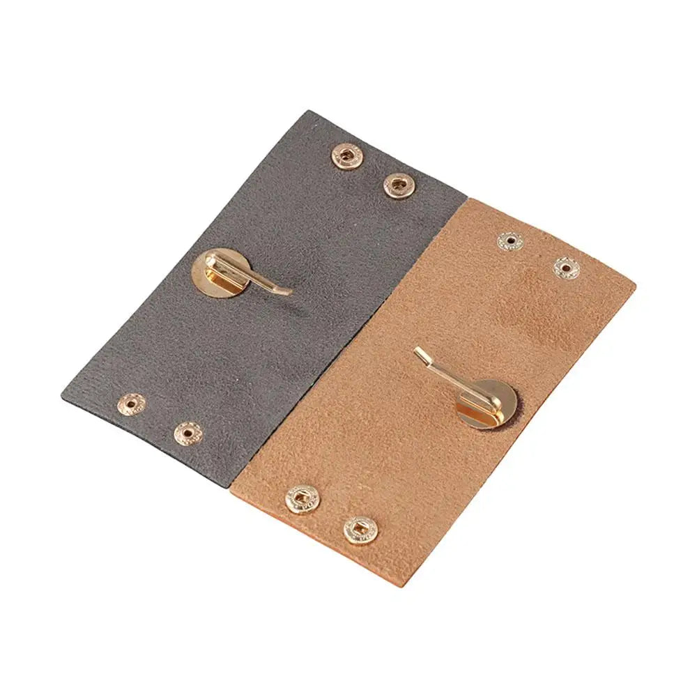 Hair Accessories Girl's Headwear Hair Wrap Korean Style Hair Cuff Ponytail Holder PU Leather Hair Band Women's hair clips