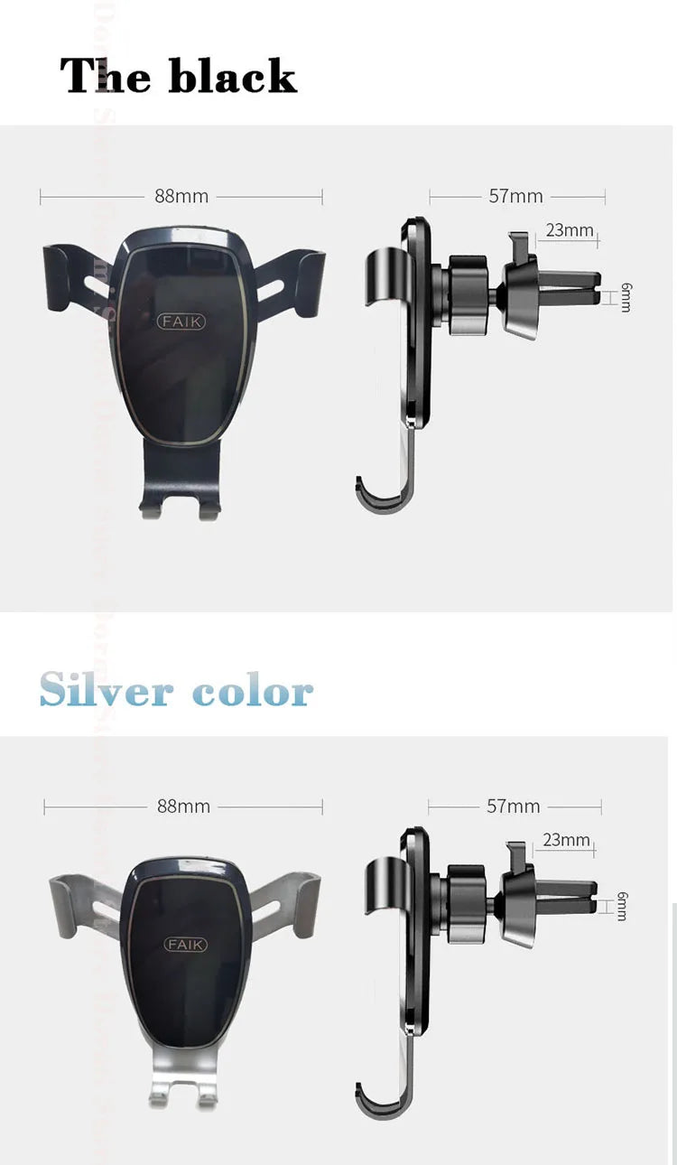 Car Phone Holder for Kia K5 Optima JF 2016~2020 2018 Air Vent Cellphone Mount Support GPS Bracket Gravity Stand Auto Accessories