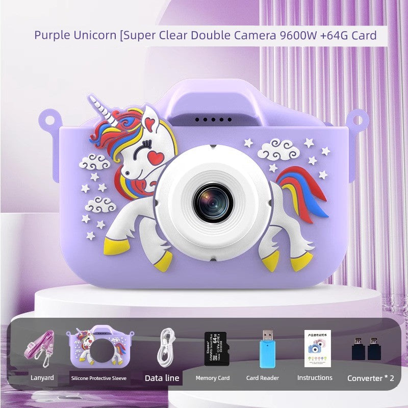 Children's Camera Toy Gift for Boys and Girls, Can Take Pictures and Print, Baby Digital Instant Camera, 2025 Student Model