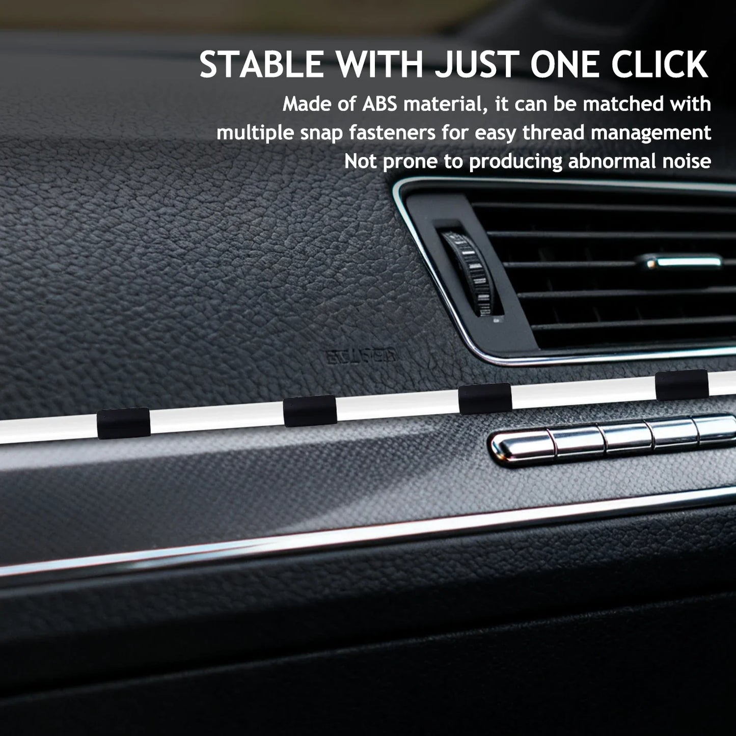 Multi-functional Fixed Wire Clip Storage Management Clip Cable Holder Car Navigation Car Charger Data Cable Fixing Clips