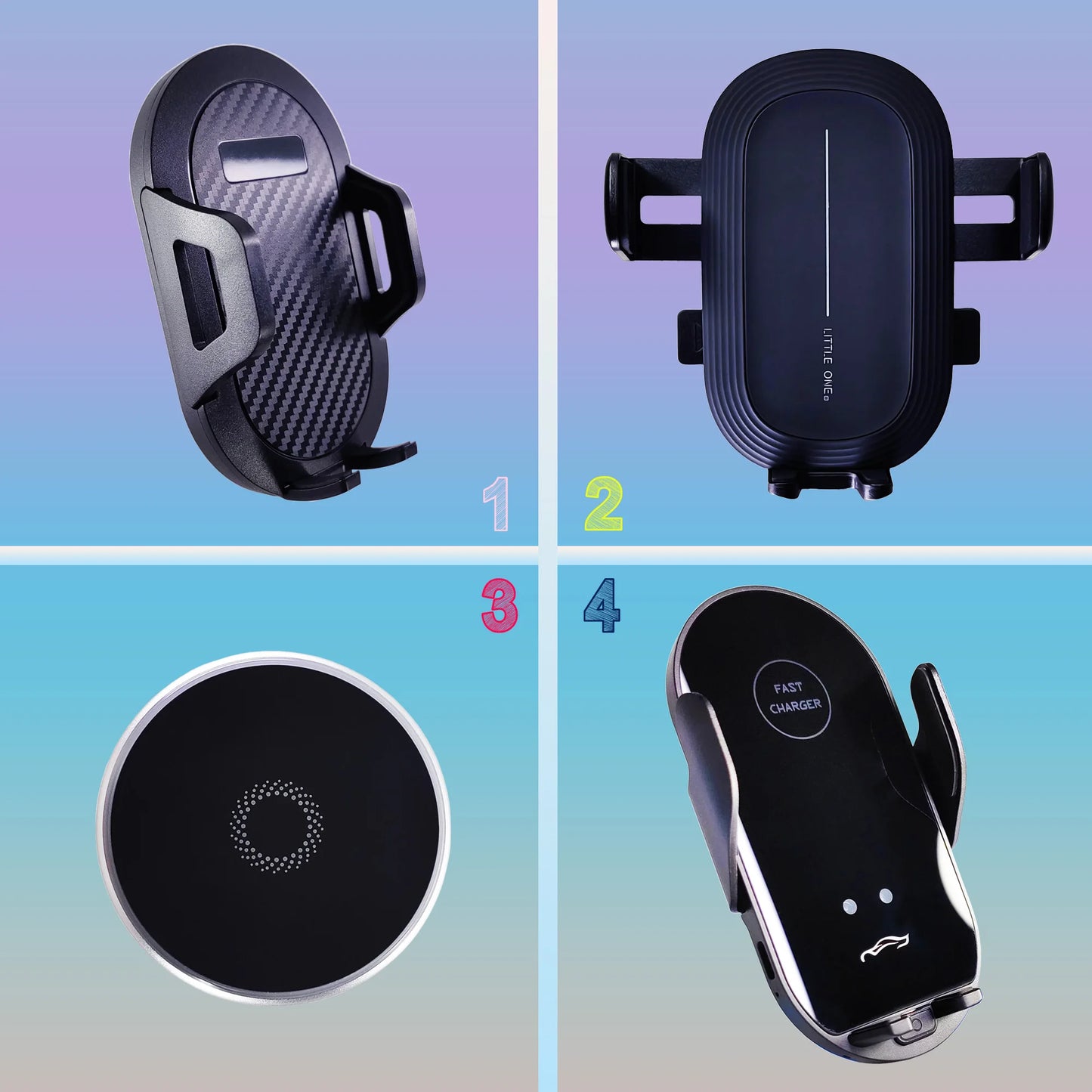 For Renault Koleos 2017 2018 2019 Car Phone Holder Wireless Charging Magnetic Phone Holder Car Magsafe Support Accessories