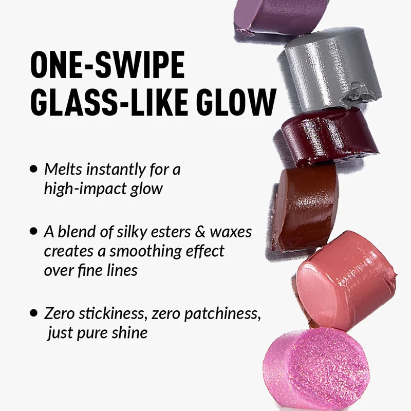 Kaleidos Lip Gloss Mirror Matte Glitter Gothic Lip Glaze Moist Shimmer Nude Punk Dark Lipstick High Colors Lasting Lip Makeup