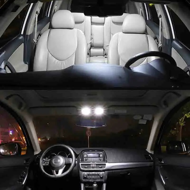 Car Interior LED Light Canbus For SMART Fortwo Forfour 450 451 453 454 EQ City-Coupe Cabrio Electric Drive Parts Accessories