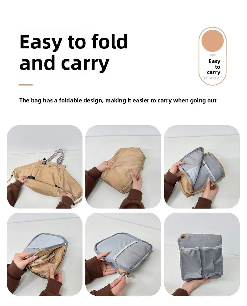 Baby Diaper Bag Multi-pocket Travel Duffel Bags Foldable Gym Bag Women Hand Luggage Airport Bags Mom Stroller Maternity Totes