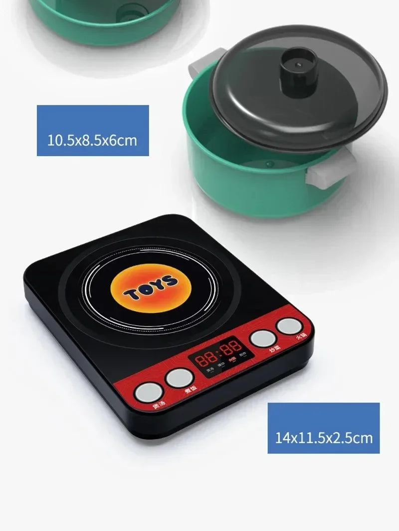 Kids Kitchen Toys Set 92/69/59 PCS Play Kitchen Accessories Kit with Play Pots Pretend Food Cooking Toy Toddler Girls Boy Gift