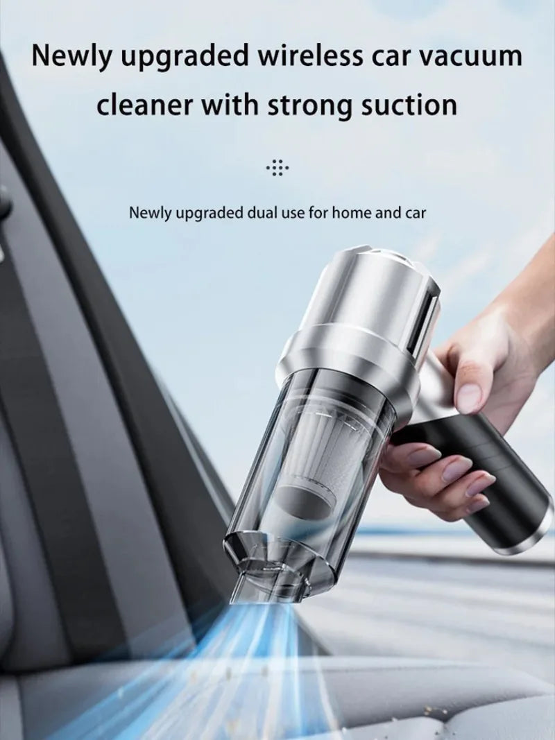 Car Vacuum Cleaner Wireless Portable Mini Vacuum Cleaner Handheld Powerful Vacuum Car Cleaner Cleaning Machine Home Appliance