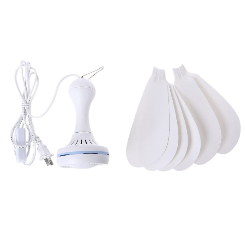 220V 20W 6 Leaves Ceiling Fan 16.5inch Silent Household Bedroom Hanging Fan Drop Shipping