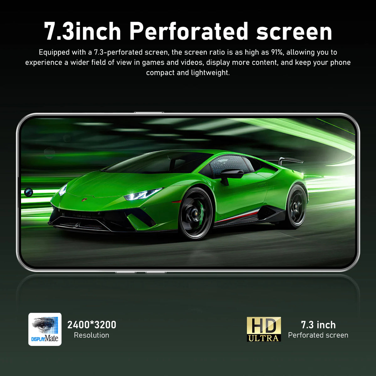 New M17 Pro Max Global Version High Quality 7.3" HD Standby 22GB 2TB Snapdragon 8 Gen4 Dual Card 7800mAh 108M Android