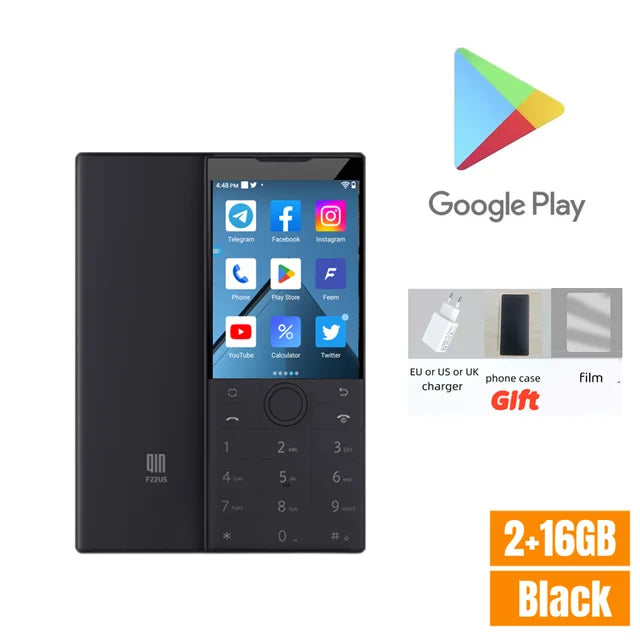 [SAVE MONEY] Google Version F22 No Camera 2GB+16GB  Android 11Touch Screen Phone Wifi +2.8 Inch MTK6739 Smart Phone