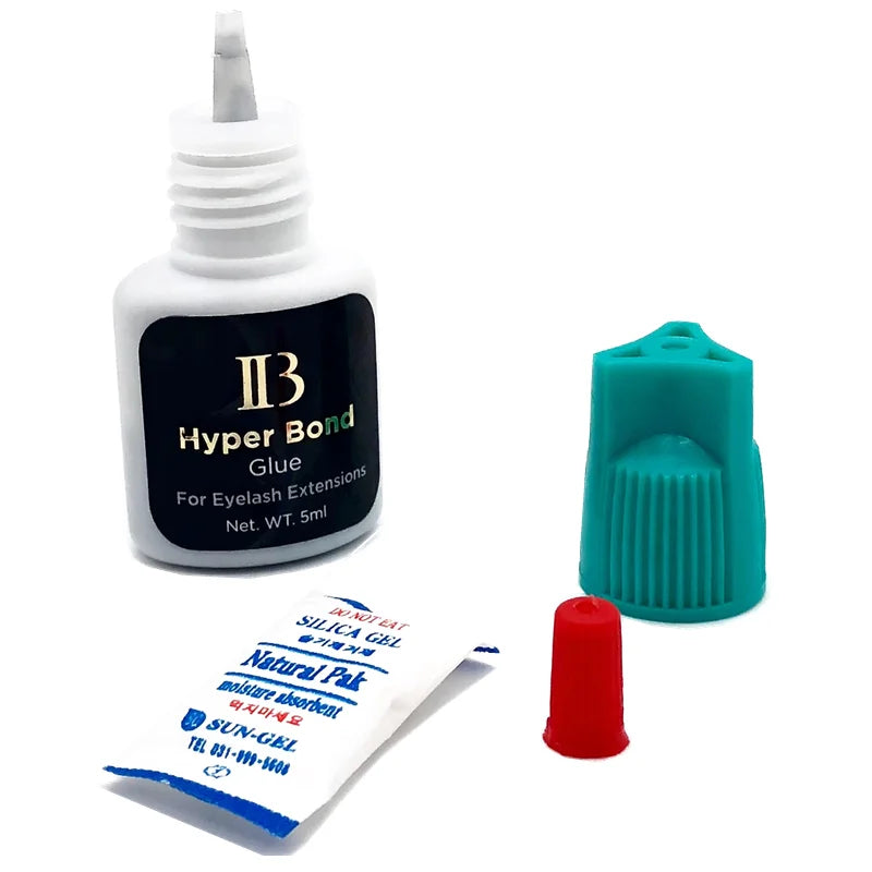 2/5/10Pcs Ibeauty Hyper Bond Individual Cyan Cap 5ml Quick Drying 6 Weeks Lasting Strong Lashes Adhesive From Korea Makeup Tool