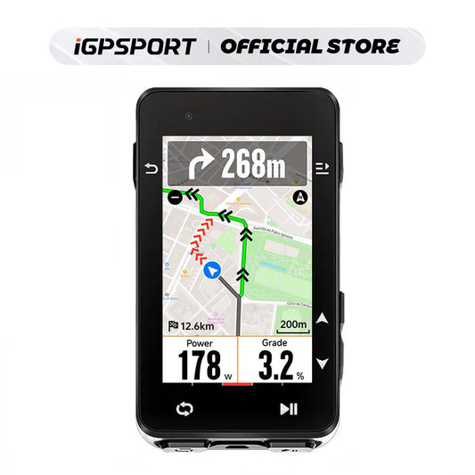 iGPSPORT iGS630S GPS Bike Computer Global Map Navigation Support Yaw planning Smart Climb Planning Indoor Bike Training