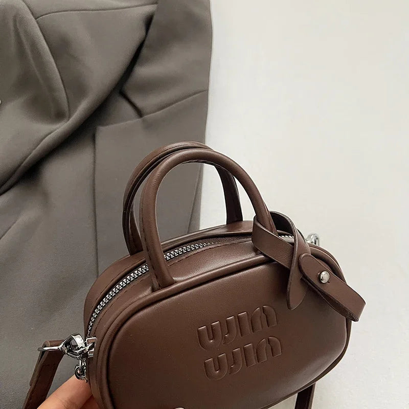 Luxury Brand Women Bag 2024 Winter Mini Crossbody Bag Purse Fashion Simple Handbag Satchel High Quality Lady Small Shoulder Bags