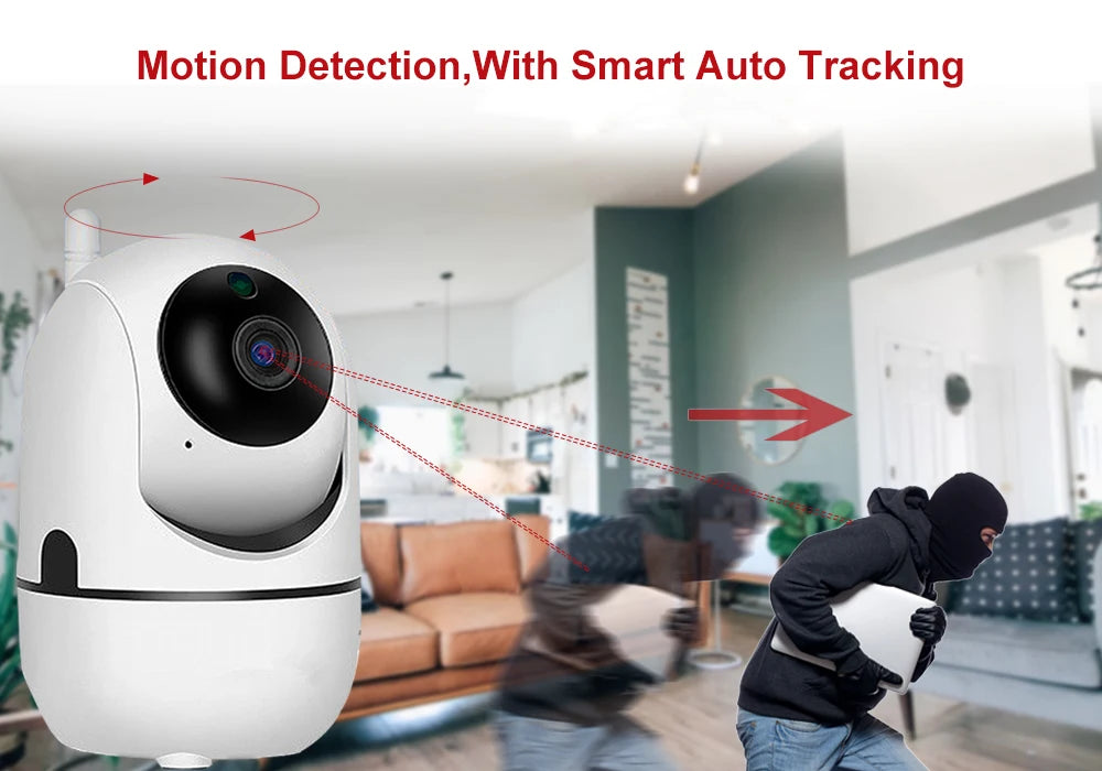 Anpviz 1080P Mini PTZ Camera Wifi Indoor Smart Baby Monitor Mini Wireless IP Camera Support 5G Wifi Auto Tracking YIIOT App View