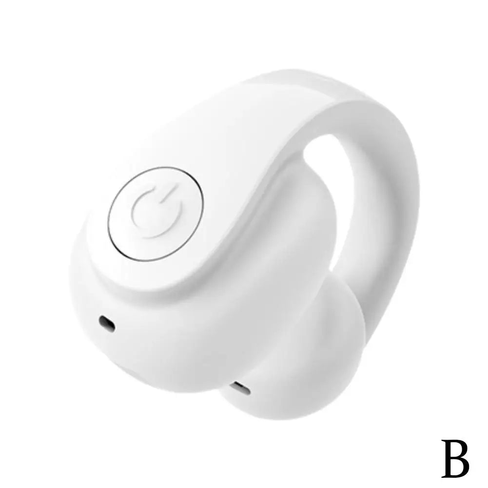 Wireless Ear Clip On Earphone Bluetooth-Compatible 5.4 Sports Earphones Strong Battery Life Clip On Headphone For Running D2W2
