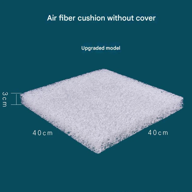 Breathable Cushion Made of 4D Air Fiber, Office Seat Cushion Is Dirt Resistant and Washable, Floor Cushion for Pet Food