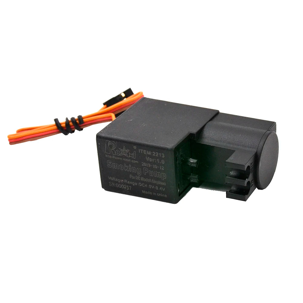 RCEXL Pro Smoking Pump with Adjustable Flow for RC Gas Jet Airplane