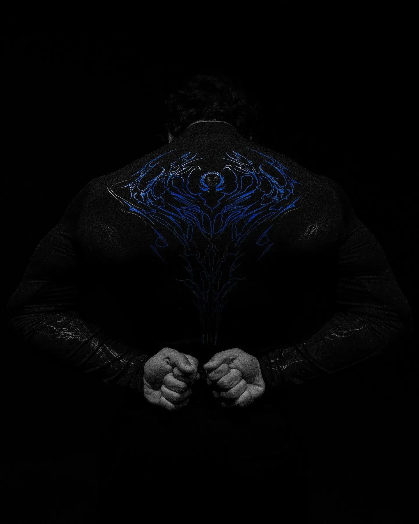Men's High-neck Printed Tight-fitting Clothes For Fitness Training Quick-drying Clothes Elastic And Breathable For Exercise