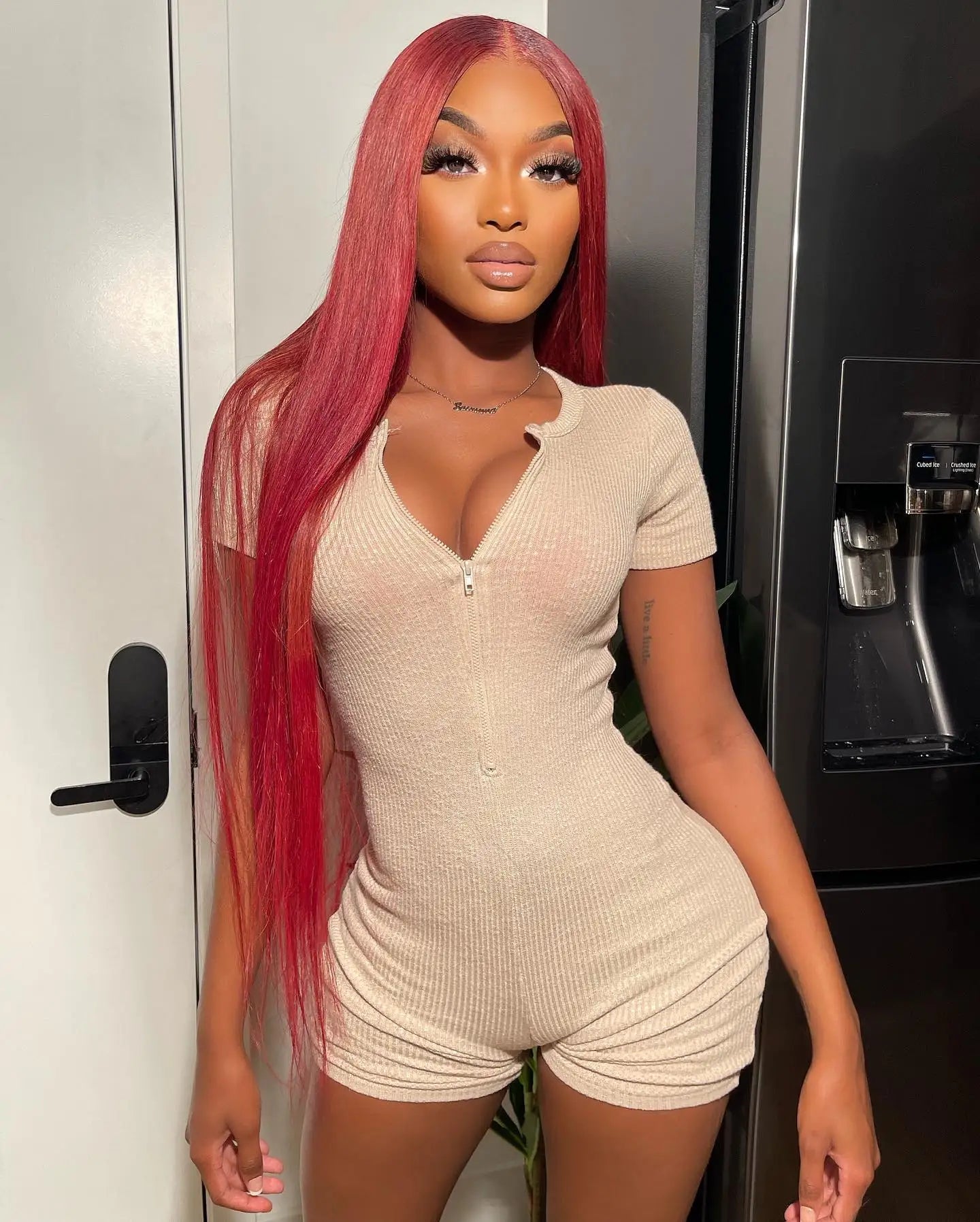 Burgundy Transparent Lace Frontal Human Hair Wig 7x5 Glueless Red 99J Straight Colored 13x4 Lace Front Human Hair Wigs For Women