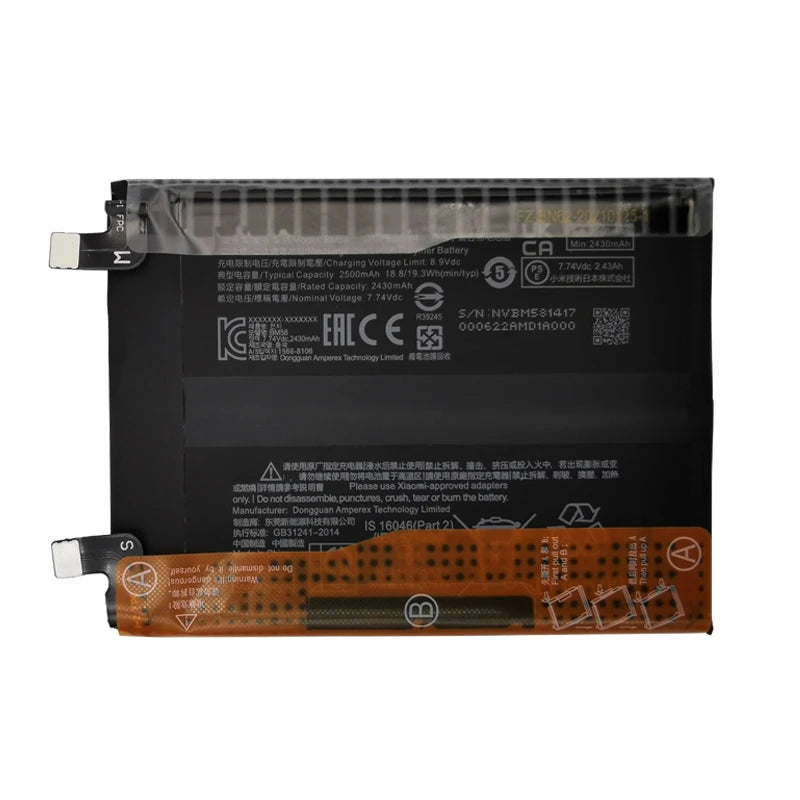 2026 Years 100% Original Battery BM59 For Xiaomi 11T Mi 11T, BM58 For Xiaomi Mi 11T Pro Mi Mix 4 Mix4 Batteries Fast Shipping