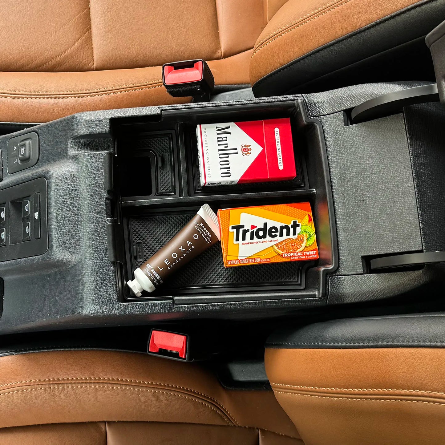 For 2025 Ford Bronco 4 Doors Accessories Center Console Organizer Tray Armrest Box Storage Interior Phone Holder Car Accessories