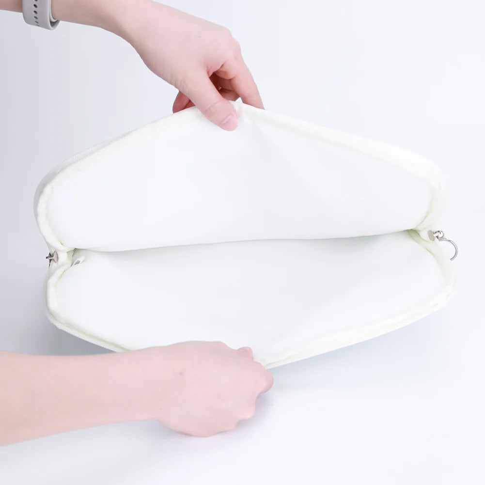 Flower Printed Laptop Sleeve Case Bag for Quilted Protective Laptop Case Computer Sleeve Clutches for 11-15 Inch Laptop Tablet