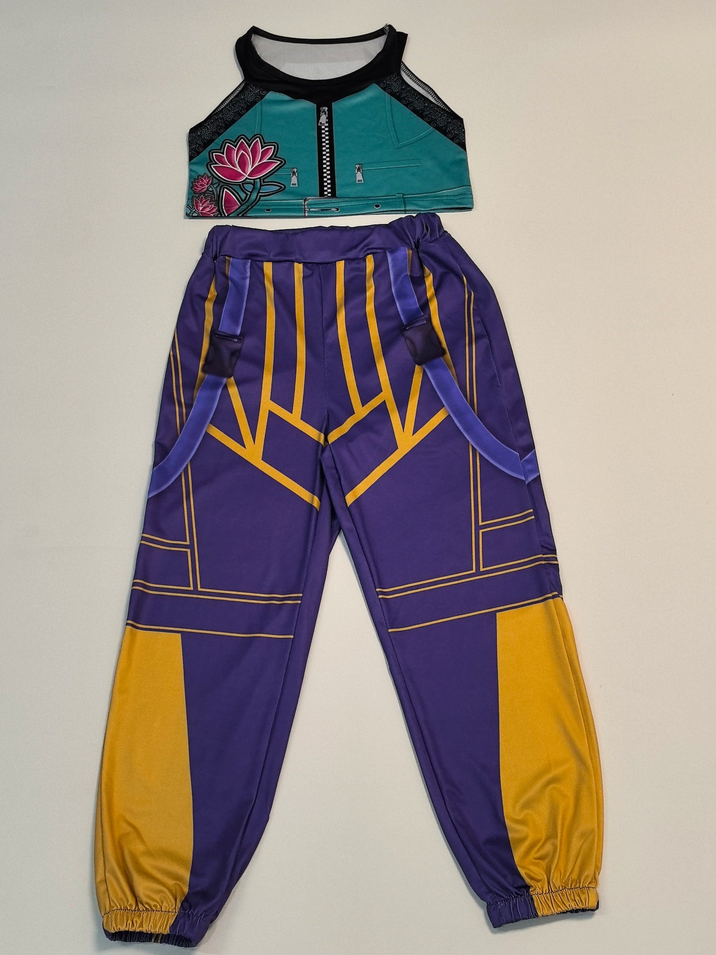 Halloween Costume de Cosplay pour enfants, Zoey Mira Rumi, impression 3D, Halloween, carnaval, chasseurs k-pop, groupe