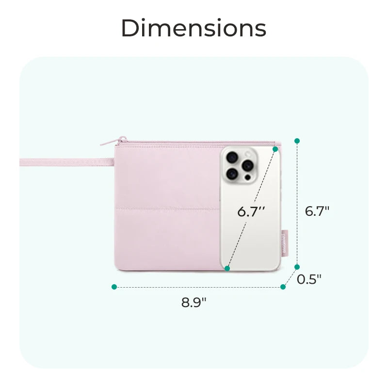 BAGSMART Mini Makeup Bag Portable Cosmetic Storage Bag Earphone Purse Jewelry Organizer Pouch Women Sanitary Napkin