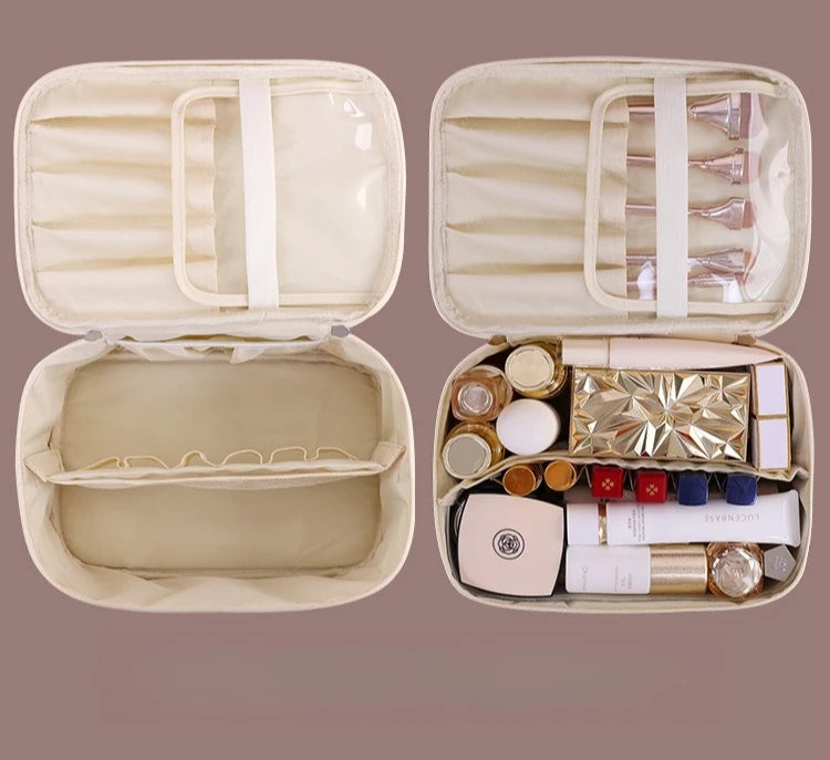 Multifunctional Cosmetic Bag Large Capacity Makeup Organizer Case For Women Travel Toiletry Storage Pouch Toilet storage bag