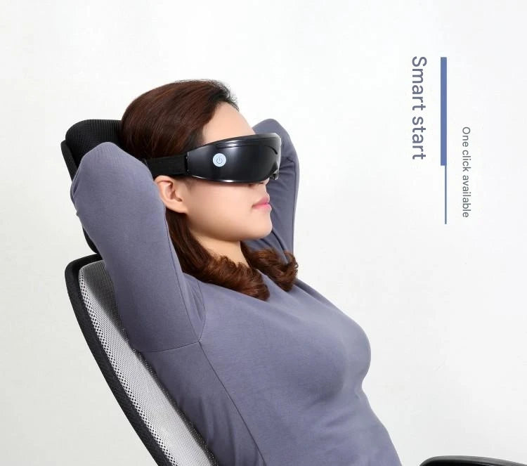 Eye Massager with 9 Modes and Multi Frequency Vibration 22 Magnets for Eye Massage Caring for Eye Health and Safety Materials
