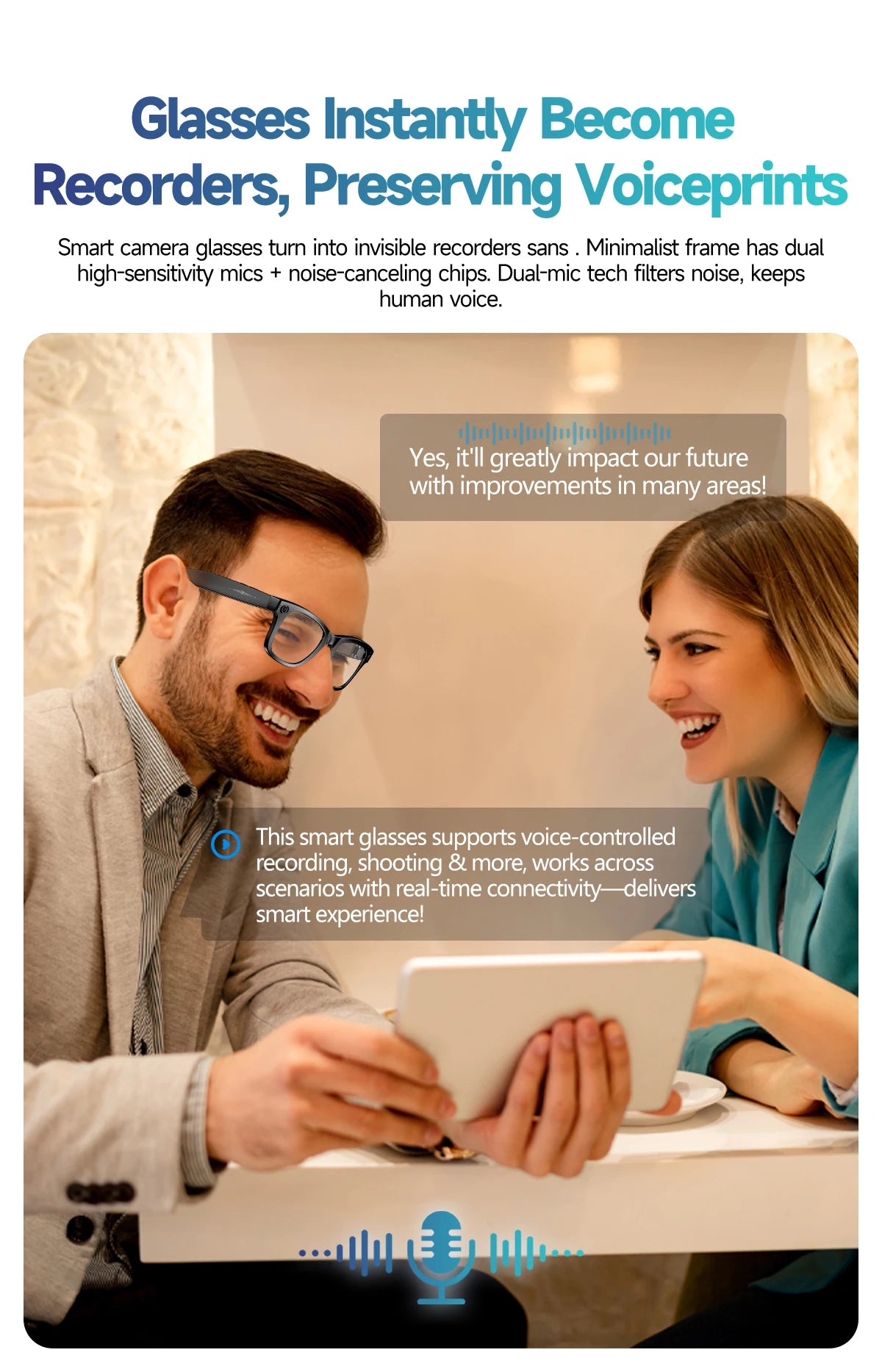 2025 Smart Glasses Photography Video AI Intelligent Interactive Translation Smart Sunglasses Bluetooth Call Music Play For IOS