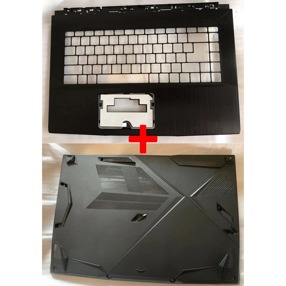 Laptop shell for MSI GF63 GF63VR 8RC 8RD MS-16R1 upper coverl screen border palm rest bottom shell lower cover hinge case