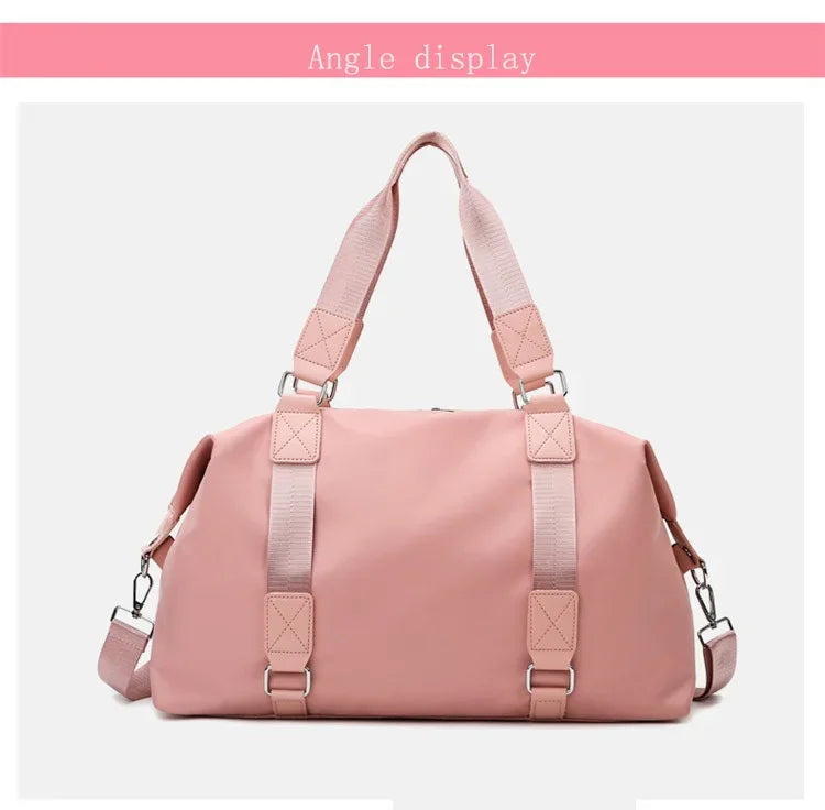 Large Gym Bag with Wet Dry Compartment | Sport Duffel for Women Men | Travel Tote