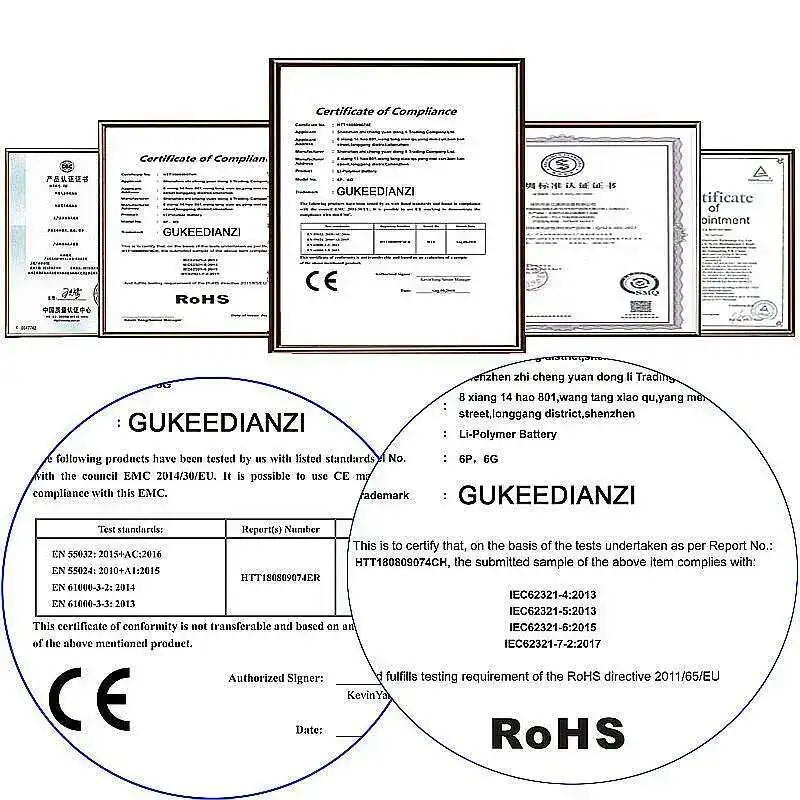 Safe Mobile Phone Battery For Elephone Soldier Phone 4GB 128GB IP68 Waterproof 5.5" 2K Screen 5600mah