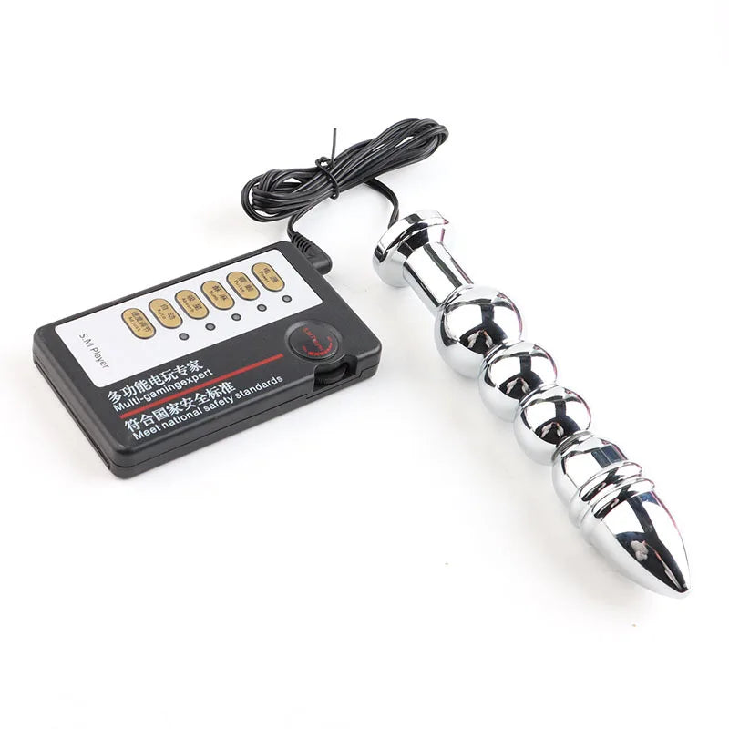 Adult Games Sex Toys Men Women Masturbation Sex Products Electric Shock Anal Plug Anal Butt Plug Medical Themed BDSM Fetish